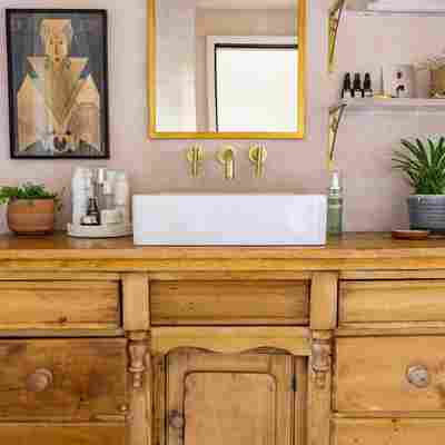 This Dreamy California Bathroom Evokes a Moroccan Spa