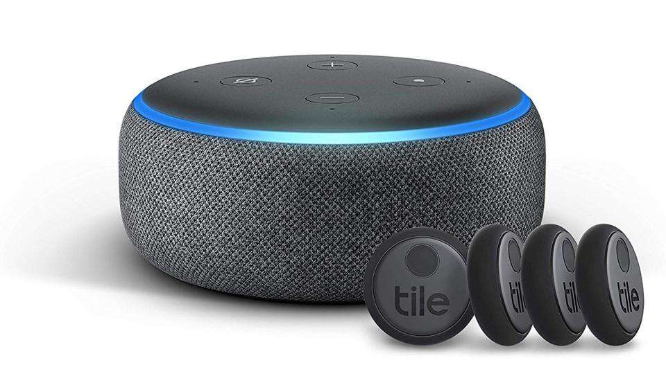 Get a FREE Echo Dot with these brilliant Tile tracker bundle deals